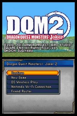 Dragon Quest Monsters: Joker 2 Title Screen